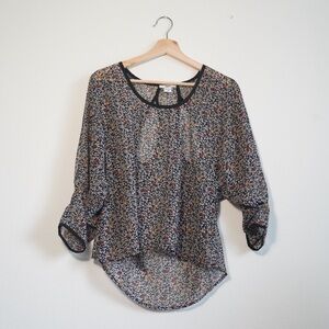 Bar III Batwing Sleeve Blouse
